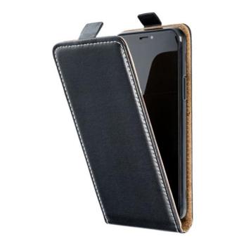 Flip tok szilikon belsővel Samsung Galaxy A34 5G , fekete kép