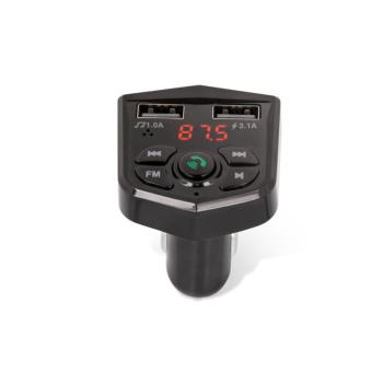 FM Transmitter, 2USB port, fekete, Setty TFM-03 kép