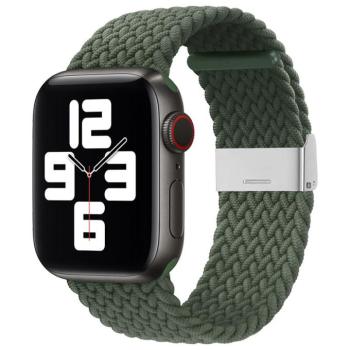 Fonott csereszíj Galaxy Watch 9 / 8 / 7 / 6 / SE / 5 / 4 / 3 / 2 (41mm / 40mm / 38mm) zöld kép