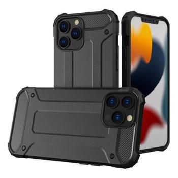 Forcell Armor hátlap tok, Apple iPhone 14 Pro Max, fekete kép