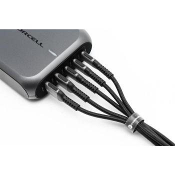 Forcell C257 F-ENERGY USB-A - Lightning kábel 12W 2.4A 3m - fekete kép