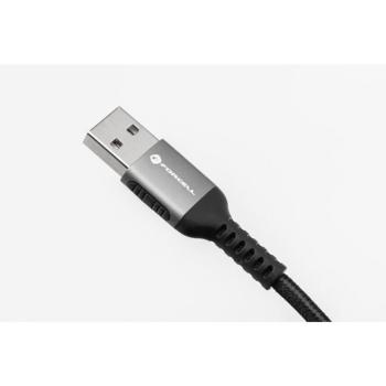Forcell C257 F-Energy USB-A - Lightning kábel 2.4A 12W 1.2m - fekete kép