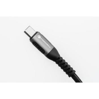 Forcell C263 F-Energy Type-C - Type-C kábel 5A 240W QC4.0 PD 1.2m - fekete kép