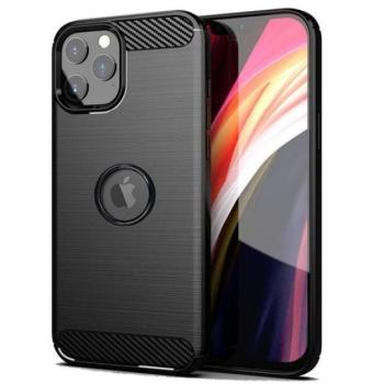 Forcell Carbon hátlap tok Apple iPhone 13, fekete kép