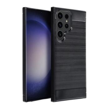 Forcell Carbon hátlap tok samsung Galaxy S24, fekete kép