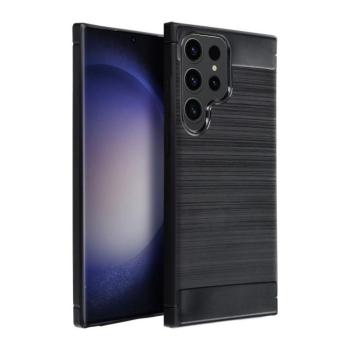 Forcell Carbon Motorola Edge 60 Fusion hátlap tok, fekete kép