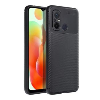 Forcell Carbon Premium Xiaomi Redmi 12C szilikon tok, fekete kép