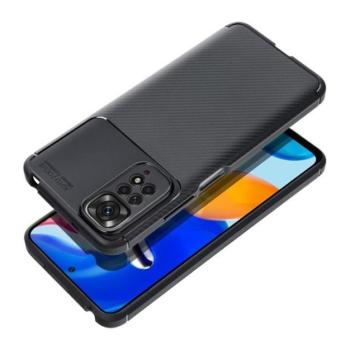 Forcell Carbon Premium Xiaomi Redmi 13C szilikon tok, fekete kép