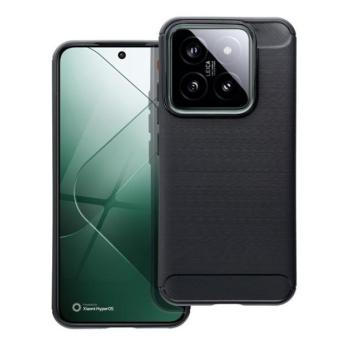 Forcell Carbon Xiaomi 14 szilikon tok, fekete kép