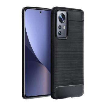 Forcell Carbon Xiaomi Poco F7 Pro hátlap tok, fekete kép