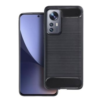 Forcell Carbon Xiaomi Redmi Note 14S hátlap tok, fekete kép