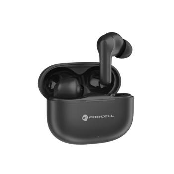 Forcell F-Audio Bass Engine TWS bluetooth vezeték nélküli fülhallgató ANC+ENC - fekete kép