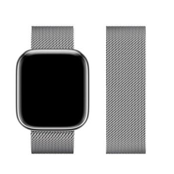 Forcell F-Design FA03 Apple Watch 38/40/41mm szíj, ezüst kép