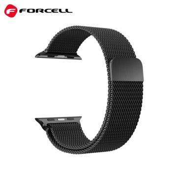 FORCELL F-DESIGN FA03 szíj Apple Watch 42/44/45/49mm fekete kép