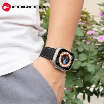 FORCELL F-DESIGN FA20 mágneses öko bőrszíj APPLE Watch 42 / 44 / 45 / 49 mm  kép