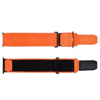 Forcell F-Design FA5 tépőzáras csereszíj Apple Watch 38 / 40 / 41 mm - narancssárga kép