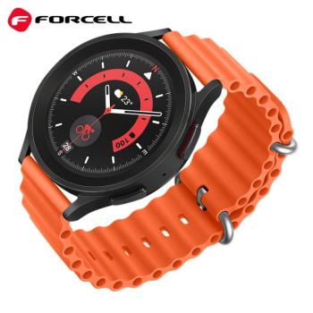 FORCELL F-DESIGN FS01 szíj Samsung Watch 22mm narancssárga kép