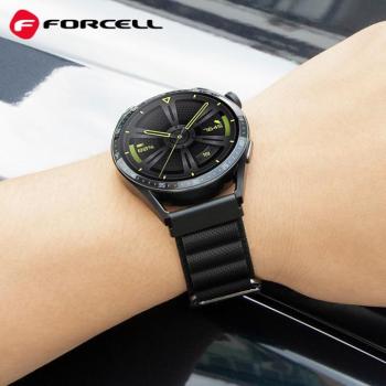 FORCELL F-DESIGN FS05 szíj Samsung Watch 20mm fekete kép