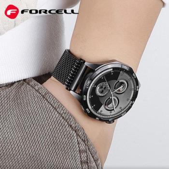 FORCELL F-DESIGN FS10 acél szíj SAMSUNG Watch 22 mm-es fekete kép