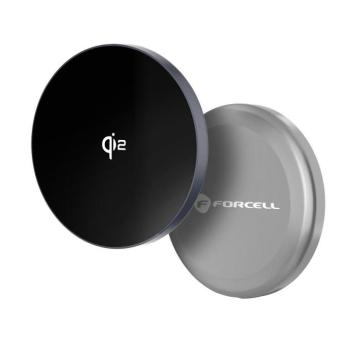 Forcell F-ENERGY MagSafe-kompatibilis vezeték nélküli töltő 15W Qi2 - ezüst színű kép
