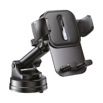 Forcell F-Grip Guardian autós tartó szélvédőre/műszerfalra - fekete kép