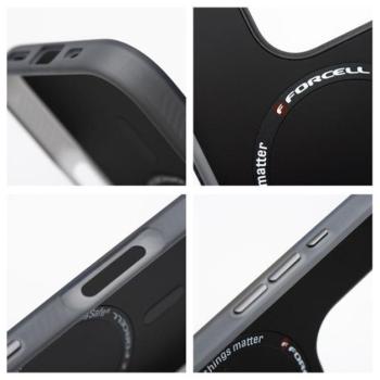 Forcell F-Protect Levels iPhone 16 Plus ütésálló MagSafe tok, Cyber, kék-szürke kép