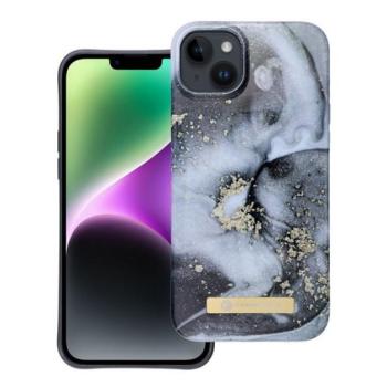 Forcell F-Protect Mirage Apple iPhone 14 Plus Magsafe kompatibilis hátlap tok, márvány minta, szürke kép