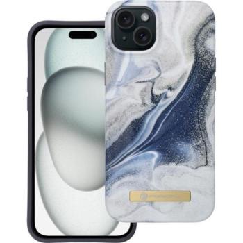 Forcell F-Protect Mirage Apple iPhone 15 Plus Magsafe kompatibilis hátlap tok, szürke/kék kép