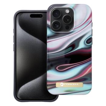 Forcell F-Protect Mirage Apple iPhone 15 Pro Magsafe kompatibilis hátlap tok, absztrakt minta kép