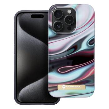 Forcell F-PROTECT Mirage (Glow) MagSafe-kompatibilis tok iPhone 15 Pro - többszínű kép