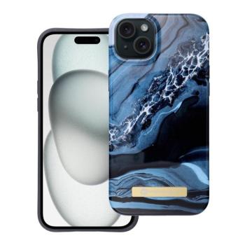 Forcell F-PROTECT Mirage (Ocean Marble) MagSafe-kompatibilis tok iPhone 15 Plus - kék kép