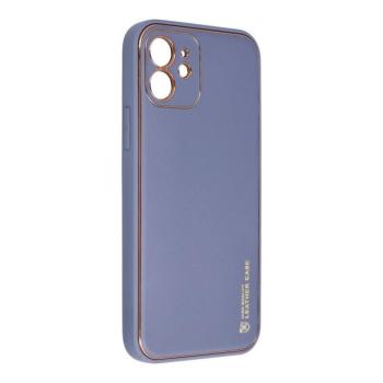 Forcell Leather iPhone 11 Pro (5,8&quot;) kék műbőr hátlap tok kép