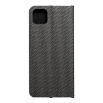Forcell Luna flipes Carbon Samsung Galaxy A22 5G fekete tok kép