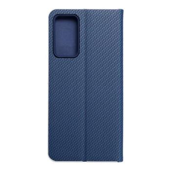 Forcell Luna flipes tok Carbon Xiaomi Redmi Note 11 Pro / 11 Pro 5G Blue kép