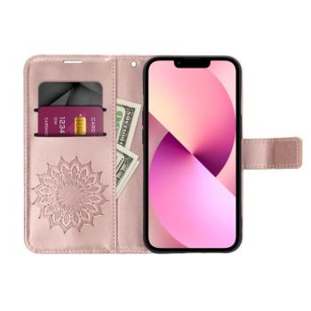 Forcell mezzo flipes tok xiaomi Redmi 10c mandala rose arany kép