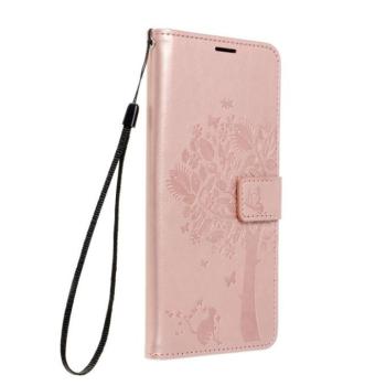 Forcell MEZZO flipes tok Xiaomi redmi Note 10 Pro fa rose gold telefontok kép