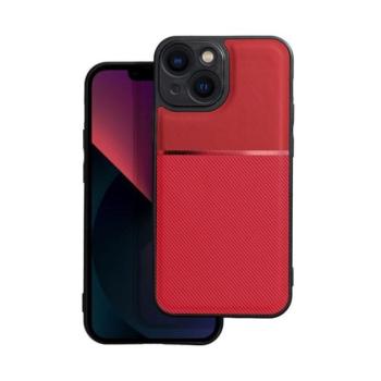 Forcell Noble hátlap tok, Apple iPhone 13 mini, piros kép