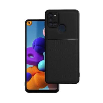 Forcell Noble hátlap tok, Samsung Galaxy A21s, fekete kép