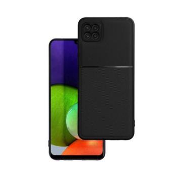 Forcell Noble hátlap tok, Samsung Galaxy A22 LTE, fekete kép