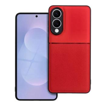 Forcell Noble Samsung Galaxy S25 Edge hátlap tok, piros kép