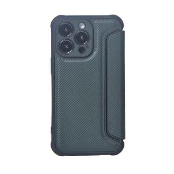 Forcell Razor flipes tok Samsung S22 sötétzöld kép