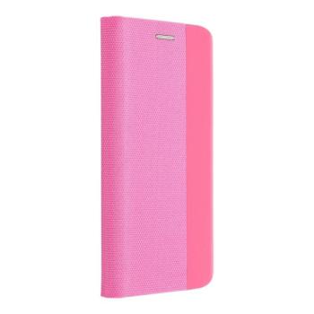 Forcell Sensitive Apple iPhone 17e / iPhone 16e oldalra nyíló flip tok, rózsaszín kép