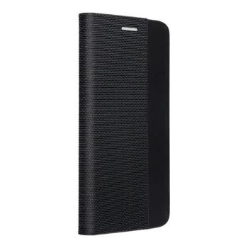 Forcell Sensitive Xiaomi Redmi Note 14 4G (Global) oldalra nyíló flip tok, fekete kép