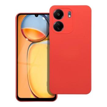 Forcell Silicone Xiaomi redmi 13C szilikon tok, barack kép