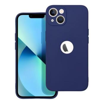 Forcell Soft Apple iPhone 13 szilikon tok, sötét kék kép