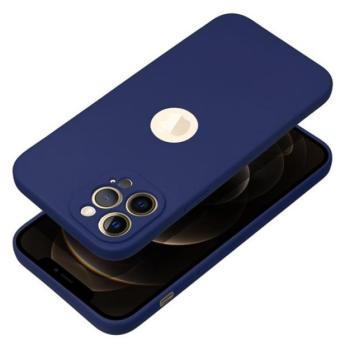 Forcell Soft Apple iPhone 15 Plus szilikon tok, sötétkék kép