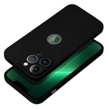 Forcell Soft Apple iPhone 15 szilikon tok, fekete kép