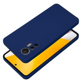 Forcell Soft Apple iPhone 15 szilikon tok, sötétkék kép