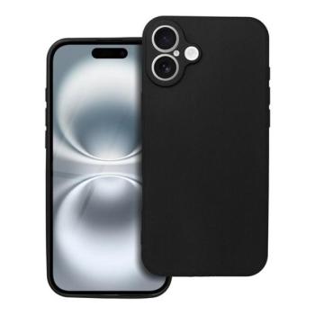 Forcell Soft iPhone 16 Plus szilikon tok, fekete kép