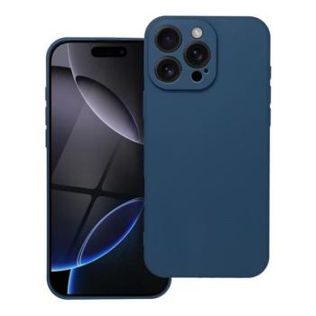 Forcell Soft iPhone 16 Pro Max szilikon tok, sötétkék kép